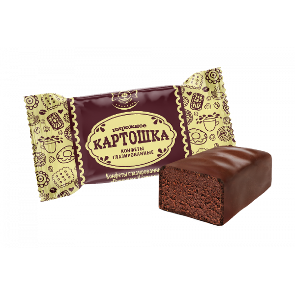 Купить O121 Конфеты глазир "Пирожное картошка" 1кг/5 Купить O121 Конфеты глазир "Пирожное картошка" 1кг/5