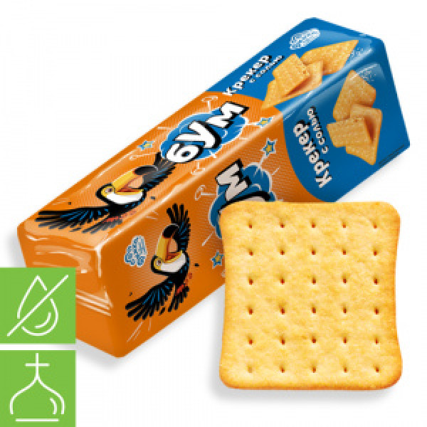 Купить К58 Крекер Бум с солью 225гр 1/24 Купить К58 Крекер Бум с солью 225гр 1/24