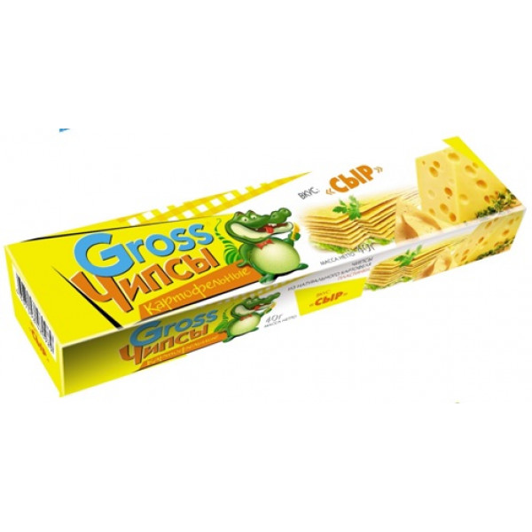 Купить Чипсы "Gross" сыр 40гр Купить Чипсы "Gross" сыр 40гр