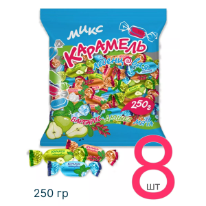 Карамель леденцовая вкус барбариса, дюшеса, мяты 250 гр./16 шт
