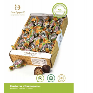 Конфеты "Нонпарель с миндалем" 0,8 кг