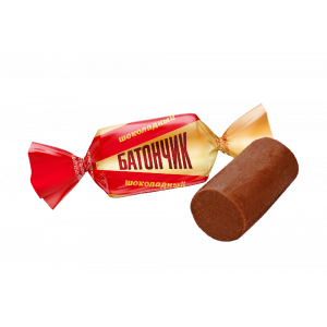 P129 Конфеты неглазир.с пралин корп."Батончик шоколадный"  1кг/5