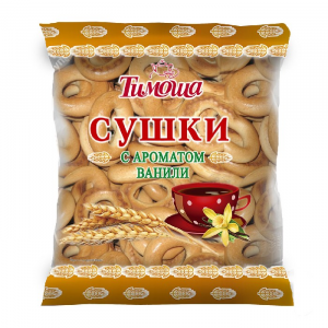 Сушки "Тимоша" с ароматом ванили 200гр