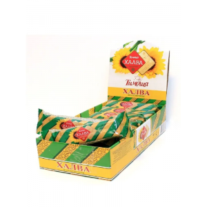 Халва подсолнечная "Тимоша" батончик 50гр