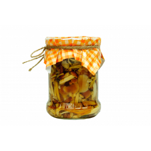 Грибы маринованные опята 500 гр. стекло (платок) 1/12