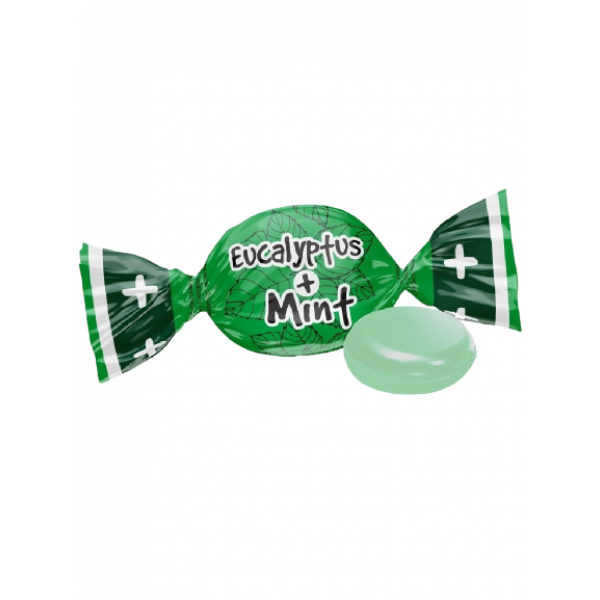 Купить Карамель леденцовая Эвкалипт+Мята 1кг Купить Карамель леденцовая Эвкалипт+Мята 1кг