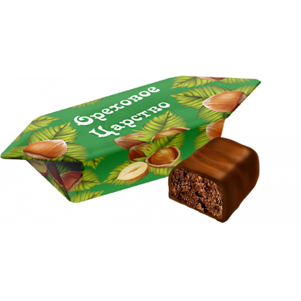 Купить Конфеты глазированные с пралиновым корпусом "Ореховое царство" в/н 1кг Купить Конфеты глазированные с пралиновым корпусом "Ореховое царство" в/н 1кг