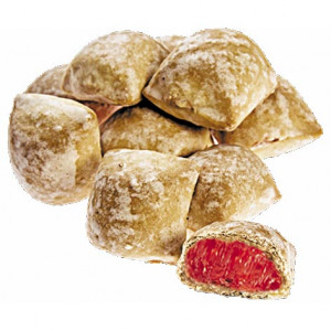 359 Пряники "Кроха мини" начинка с ароматом клубника 3кг