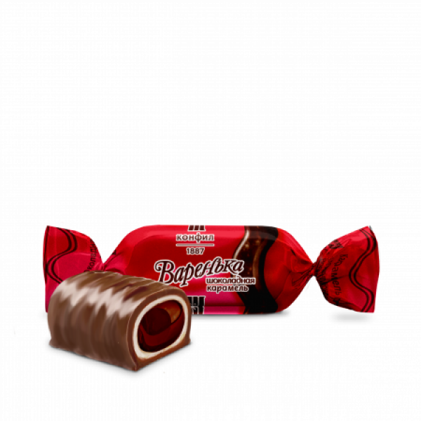 Купить Карамель глазированная с ликерной начинкой Варенька шоколадная 1кг Купить Карамель глазированная с ликерной начинкой Варенька шоколадная 1кг