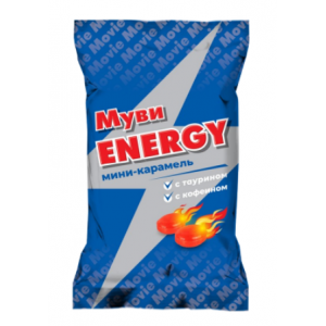 Мини-карамель леденцовая "Муви энерджи" 70 гр./12 шт