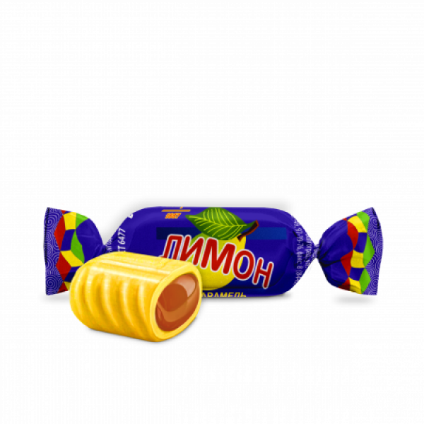 Купить Карамель с фруктово-ягодной начинкой Лимон 1кг Купить Карамель с фруктово-ягодной начинкой Лимон 1кг