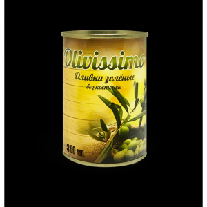 Оливки Оливиссимо 280г*12 б/к жб