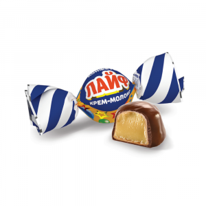 7161 Конфеты "Лайф" крем-молоко" 1,3 кг