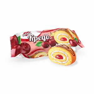 Рулет бисквитный "Кредо" вишня 160гр