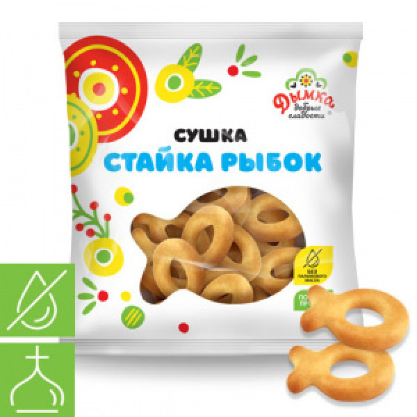 Купить Х36 Х/Б бараночные сушка Стайка рыбок 200гр 1/24 Купить Х36 Х/Б бараночные сушка Стайка рыбок 200гр 1/24