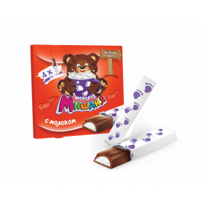 Шоколад "Мишаня" с молоком 45гр