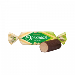 P176 Конфеты глаз  с пралин корп "Ореховая страна" со вкусом фисташки 1кг/5 шт